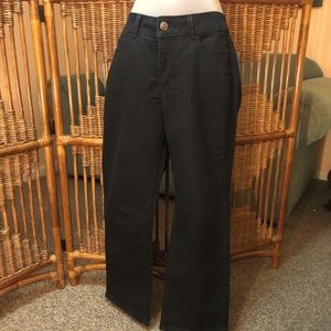 Black Lee Jeans Size 12P
